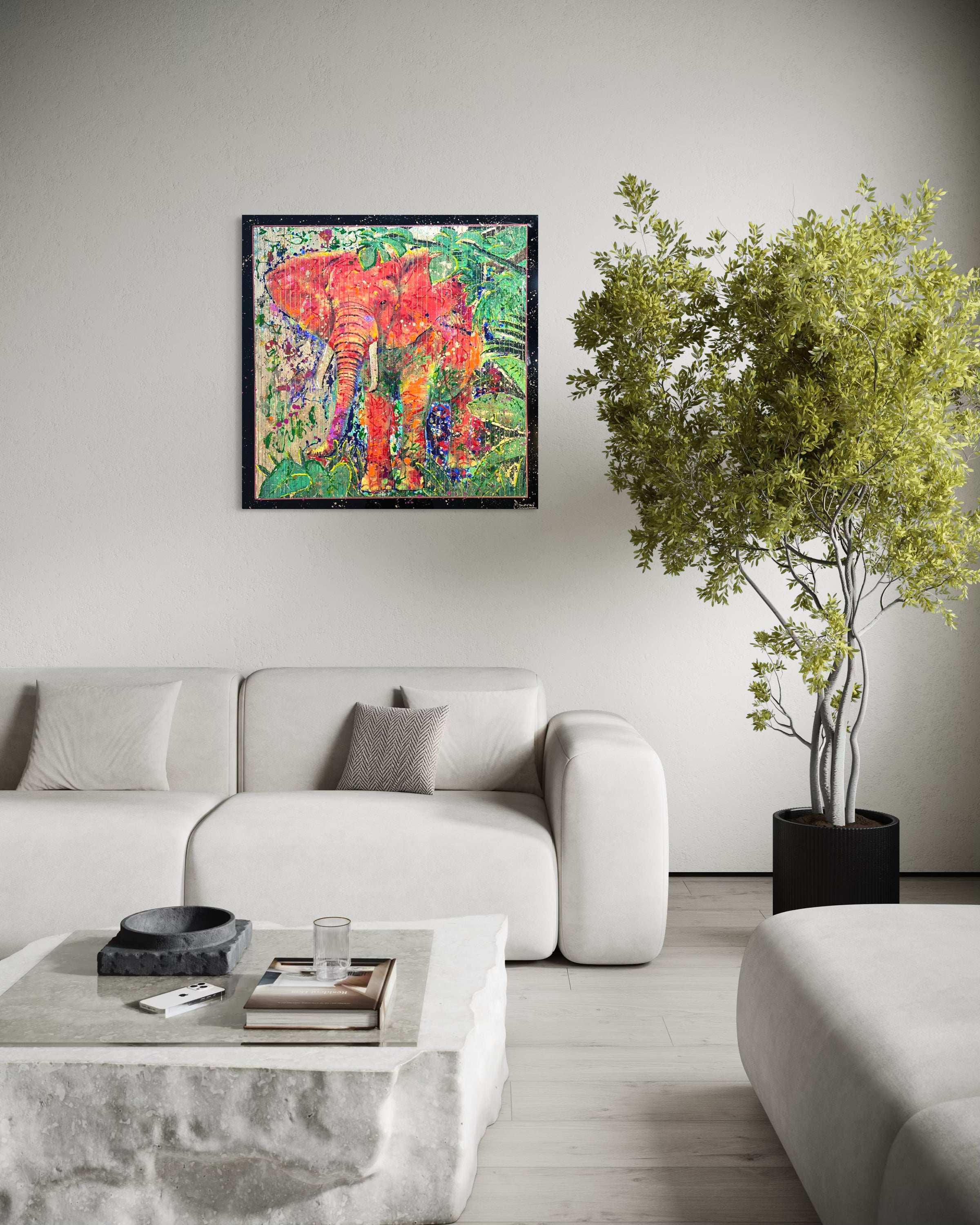 MIMOUNI ALAIN - Elephant