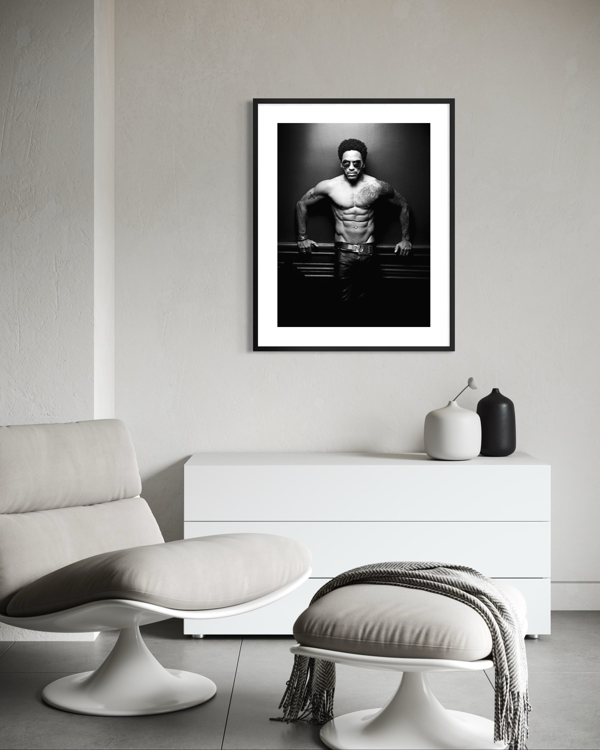 THIERRY LE GOUES - Lenny Kravitz, French Revue, 2014