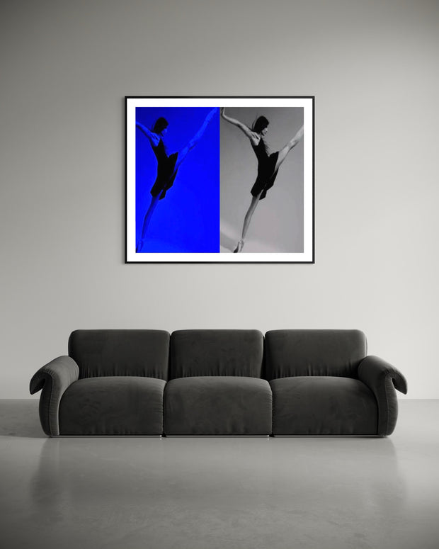 PHILIPPE ROBERT - Marie Agnès Gillot  Opéra National de Paris - blue