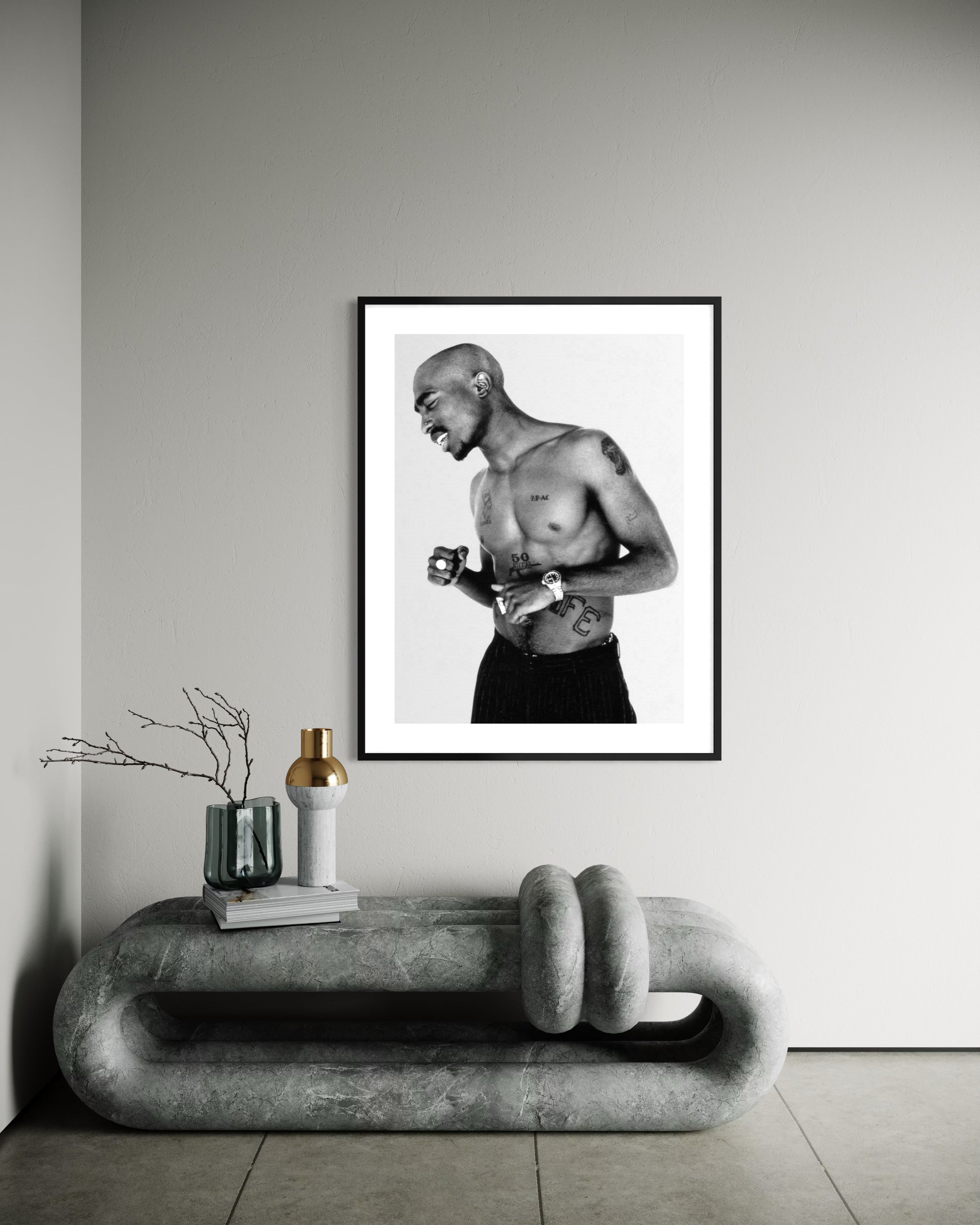 MICHEL HADDI - Tupac Shakur 1993