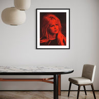 RUSSELL YOUNG - Brigitte Bardot Red