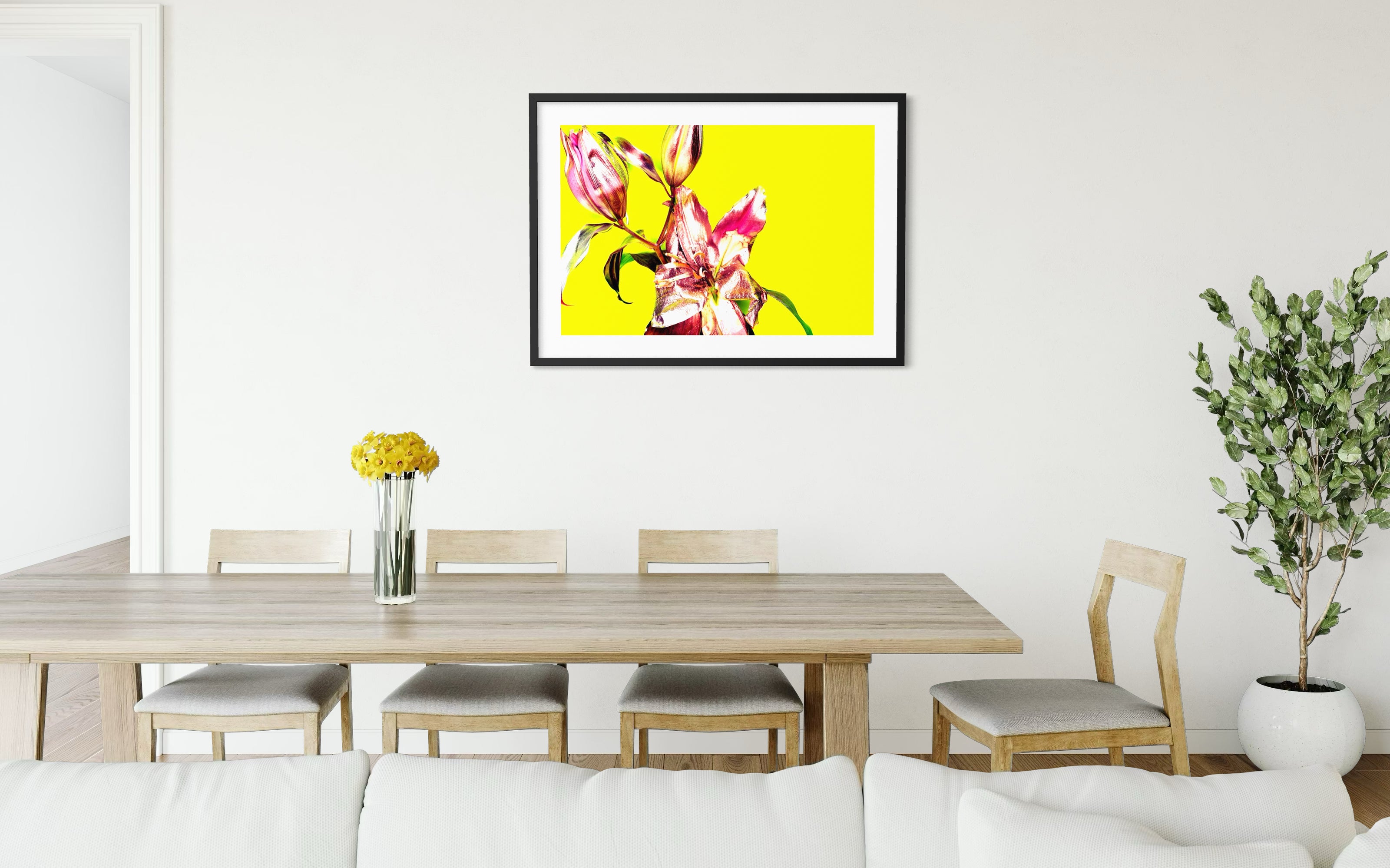 MICHEL HADDI - Flowers Yellow