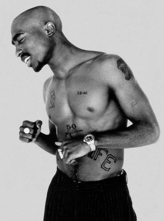 MICHEL HADDI - Tupac Shakur 1993