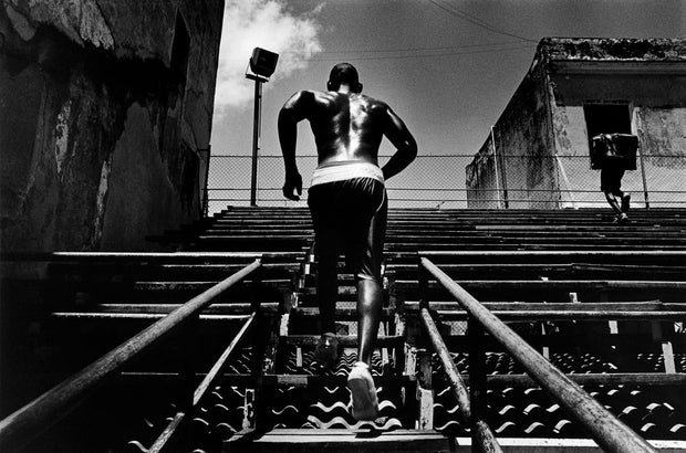 THIERRY LE GOUES - Havana Boxing Club, "Boxer running the steps"