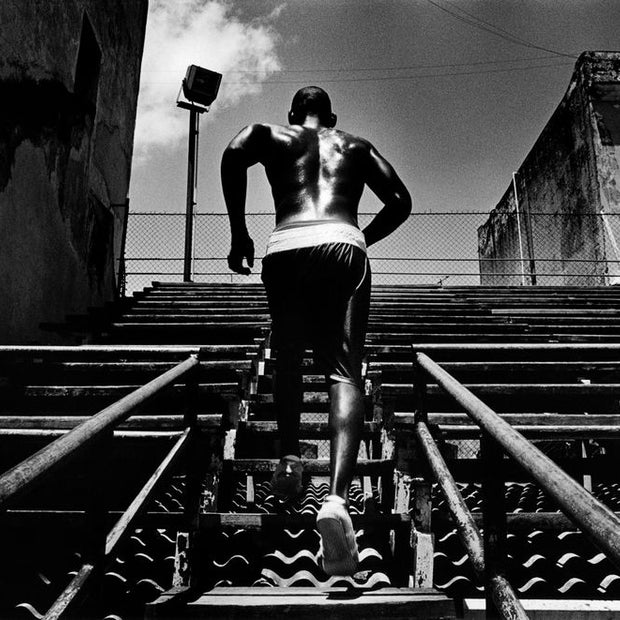 THIERRY LE GOUES - Havana Boxing Club, "Boxer running the steps"
