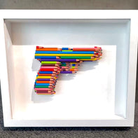 LUKE NEWTON - n3 Beretta in Crayons, 2023