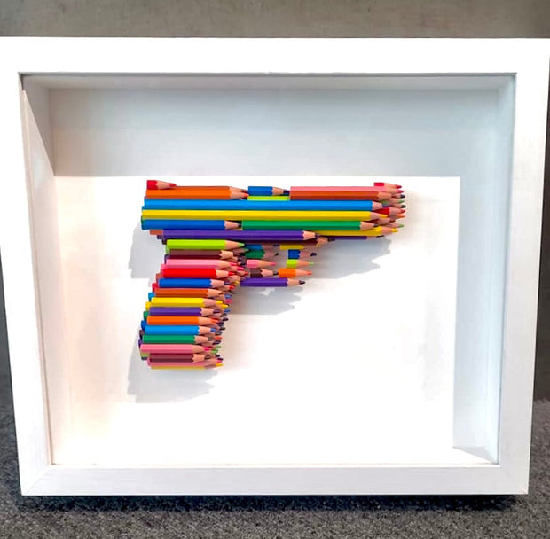 LUKE NEWTON - n3 Beretta in Crayons, 2023