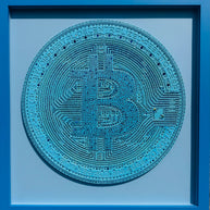 SEQUIN KAY - Blue Ledger B Coin