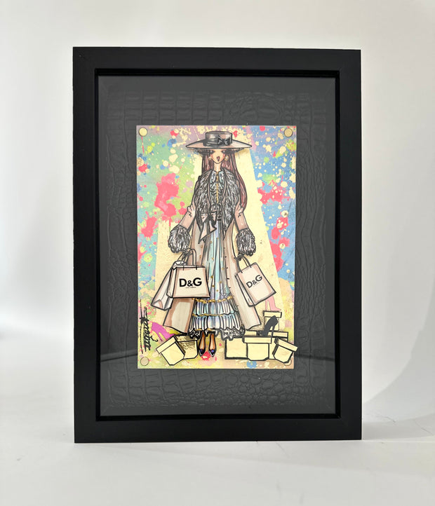 RACHEL BERGERET - XS Paper Doll, D&G Tribute29