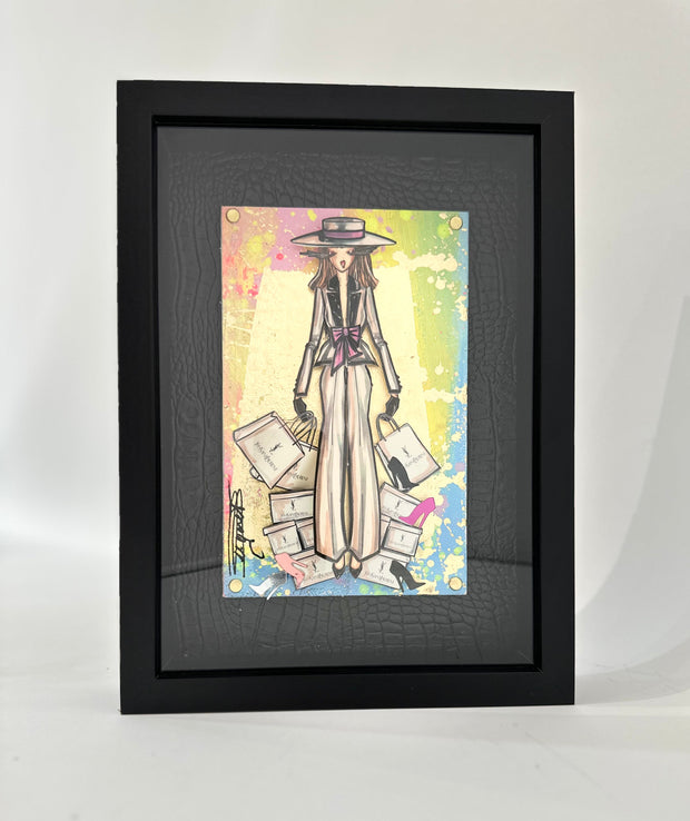 RACHEL BERGERET- XS Paper Doll, YSL Tribute30