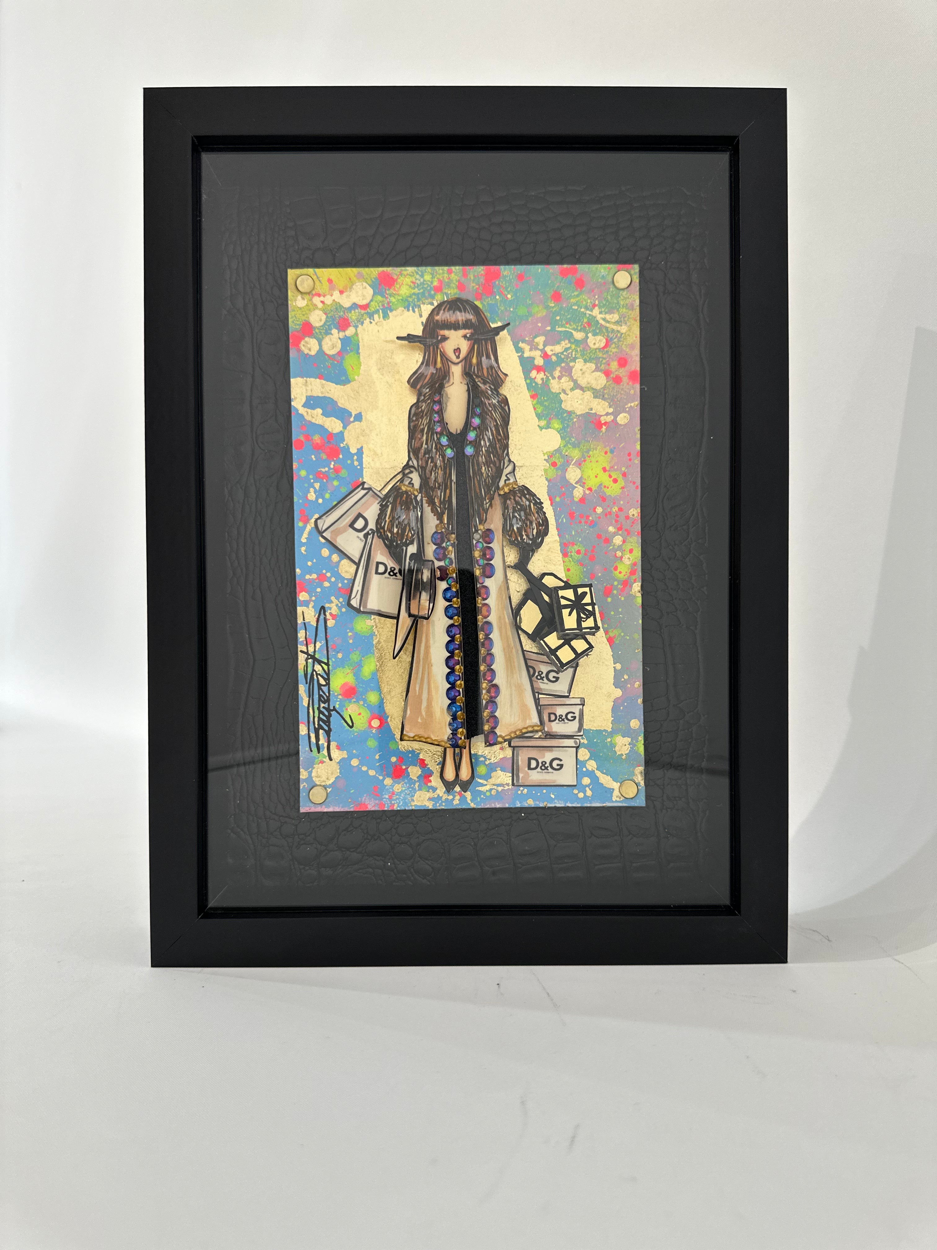 RACHEL BERGERET - XS Paper Doll, D&G Tribute31