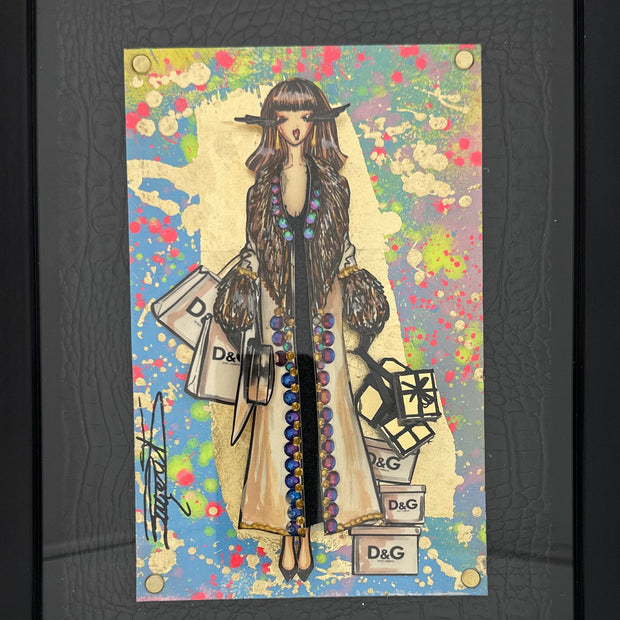 RACHEL BERGERET - XS Paper Doll #31, DG Tribute