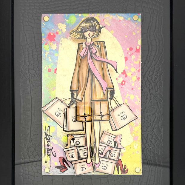 RACHEL BERGERET - XS Paper Doll #36, GUC Tribute