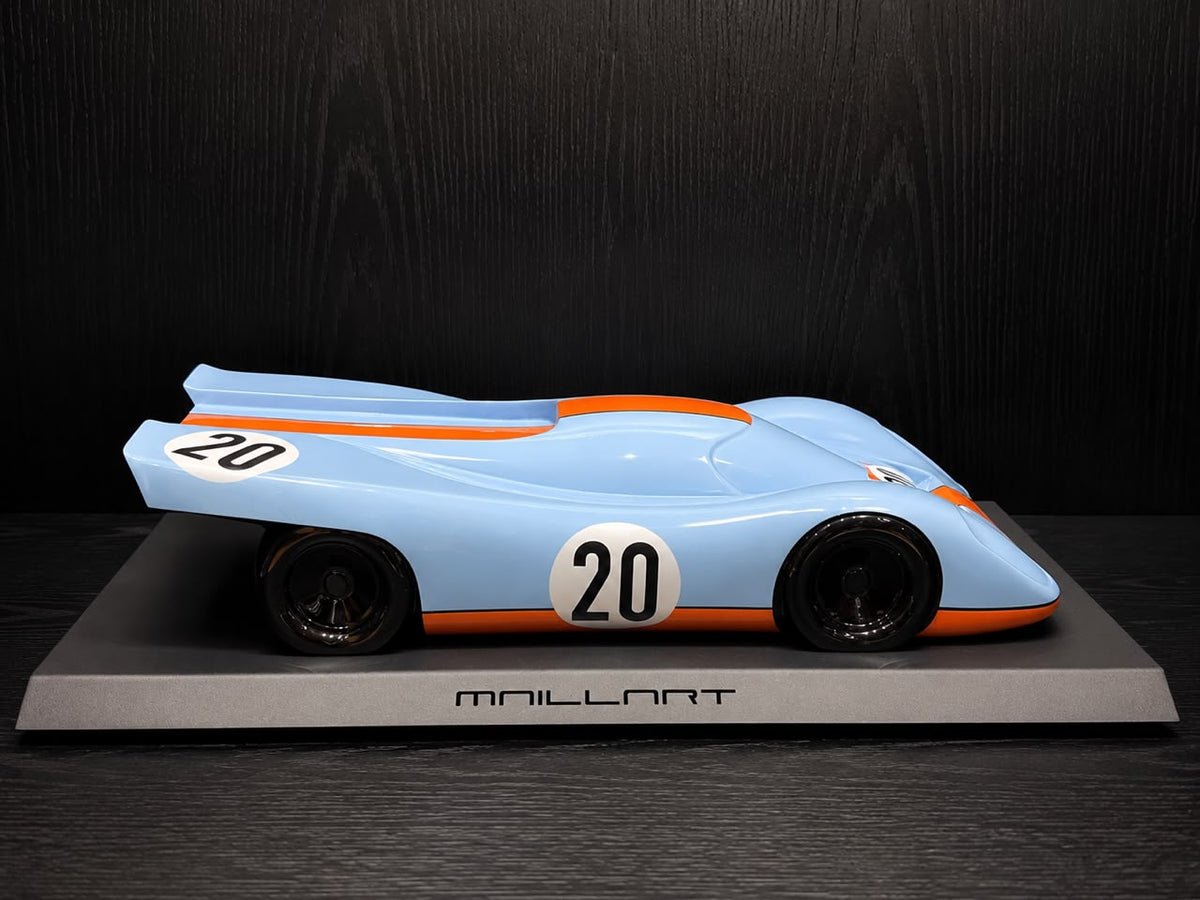 LAURENT MAILLART - Porsche 917, Blue & Red