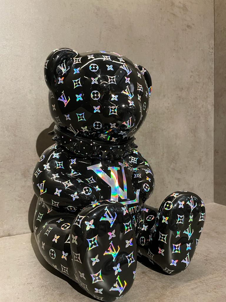 NAOR - 30cm LV Tribute, Black Hologram Bear