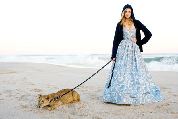ARTHUR ELGORT- Caroline Trentini with Lion 2006