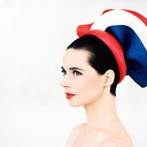 ARTHUR ELGORT - Isabella Rossellini in the studio, 1988