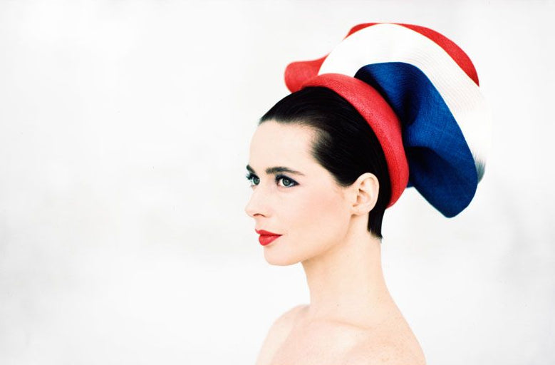 ARTHUR ELGORT - Isabella Rossellini in the studio, 1988