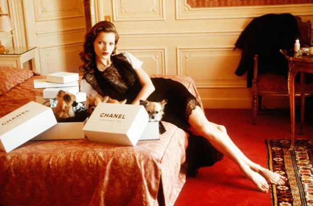 ARTHUR ELGORT - Kate Moss at Hotel Raphael in Paris 1997