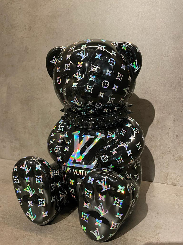 NAOR - 30cm LV Tribute, Black Hologram Bear