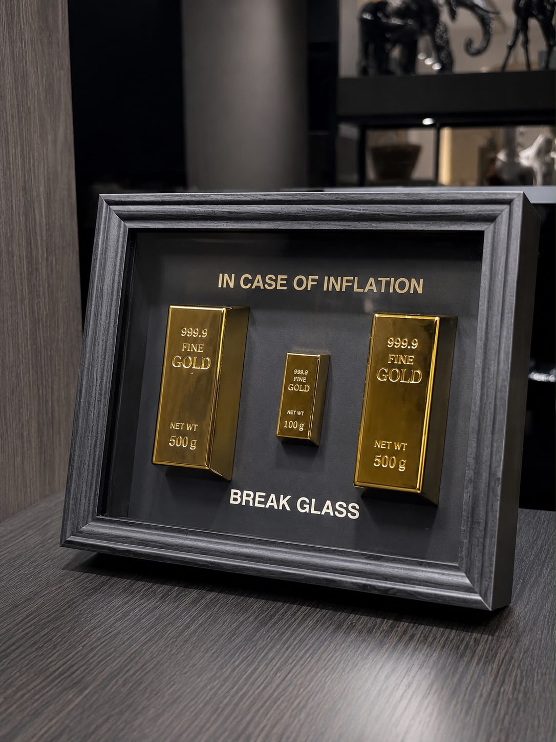 SASHIRY - In case of inflation, 3 gold bars
