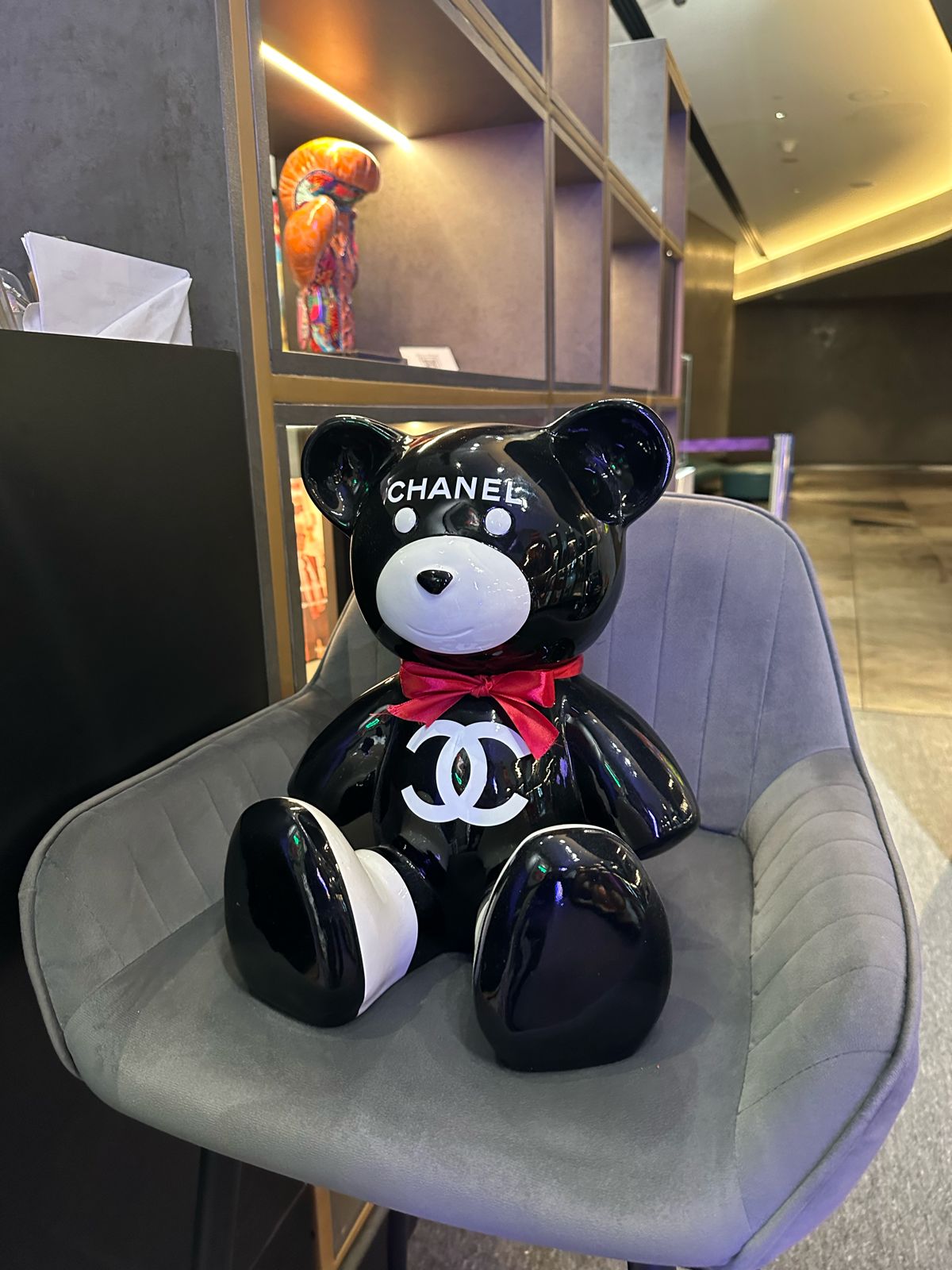 ARTNAOR - 35cm CH Tribute, bi color black Teddy