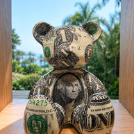 ARTNAOR - 35cm Dollar Tribute Teddy