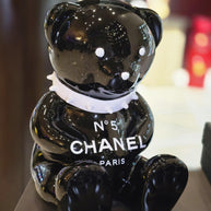 NAOR - 30cm CH Tribute black, White Collar Bear