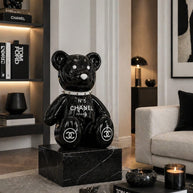 ARTNAOR - 50cm CH Tribute black, white collar Teddy