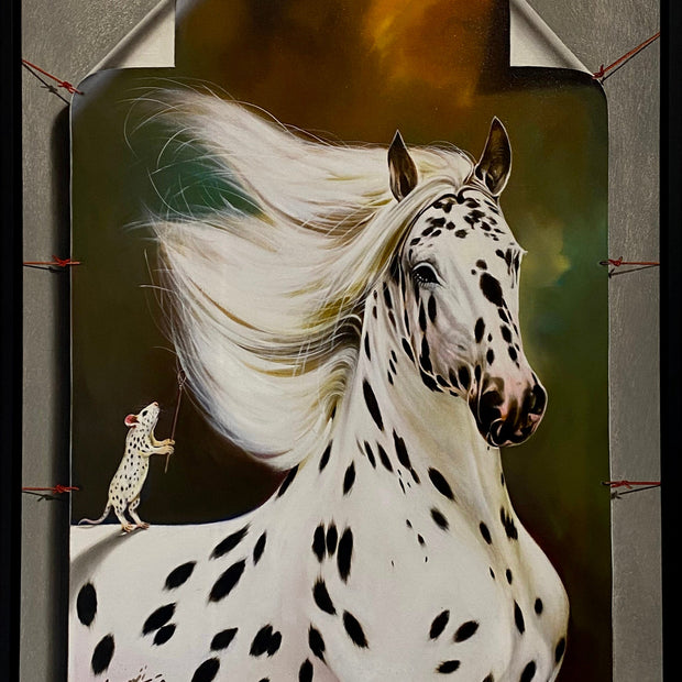 RAAMJI SHARMA - Folded Horse
