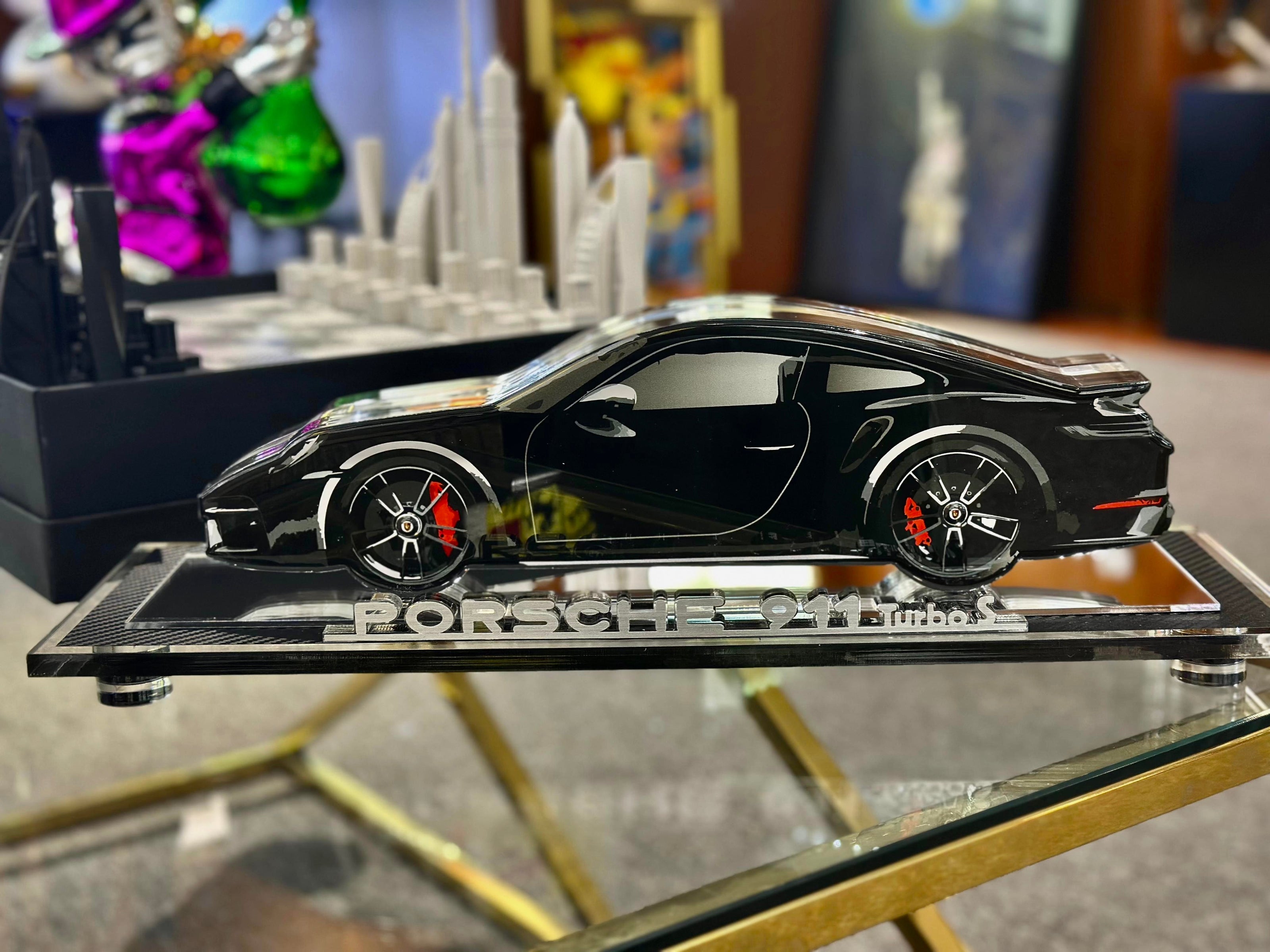 FRED MEURICE- Porsche 3D sculpture