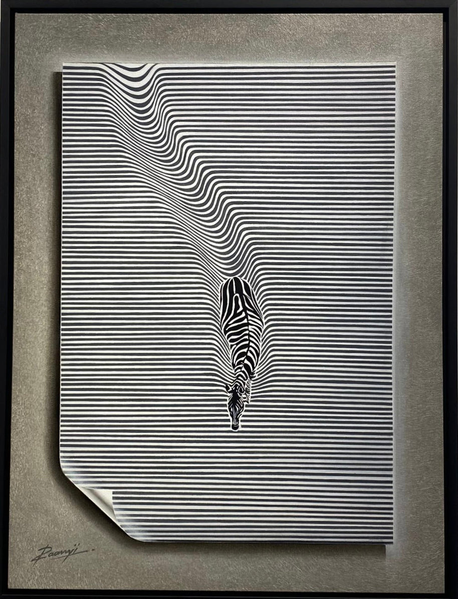 RAAMJI SHARMA - Folded Zebra