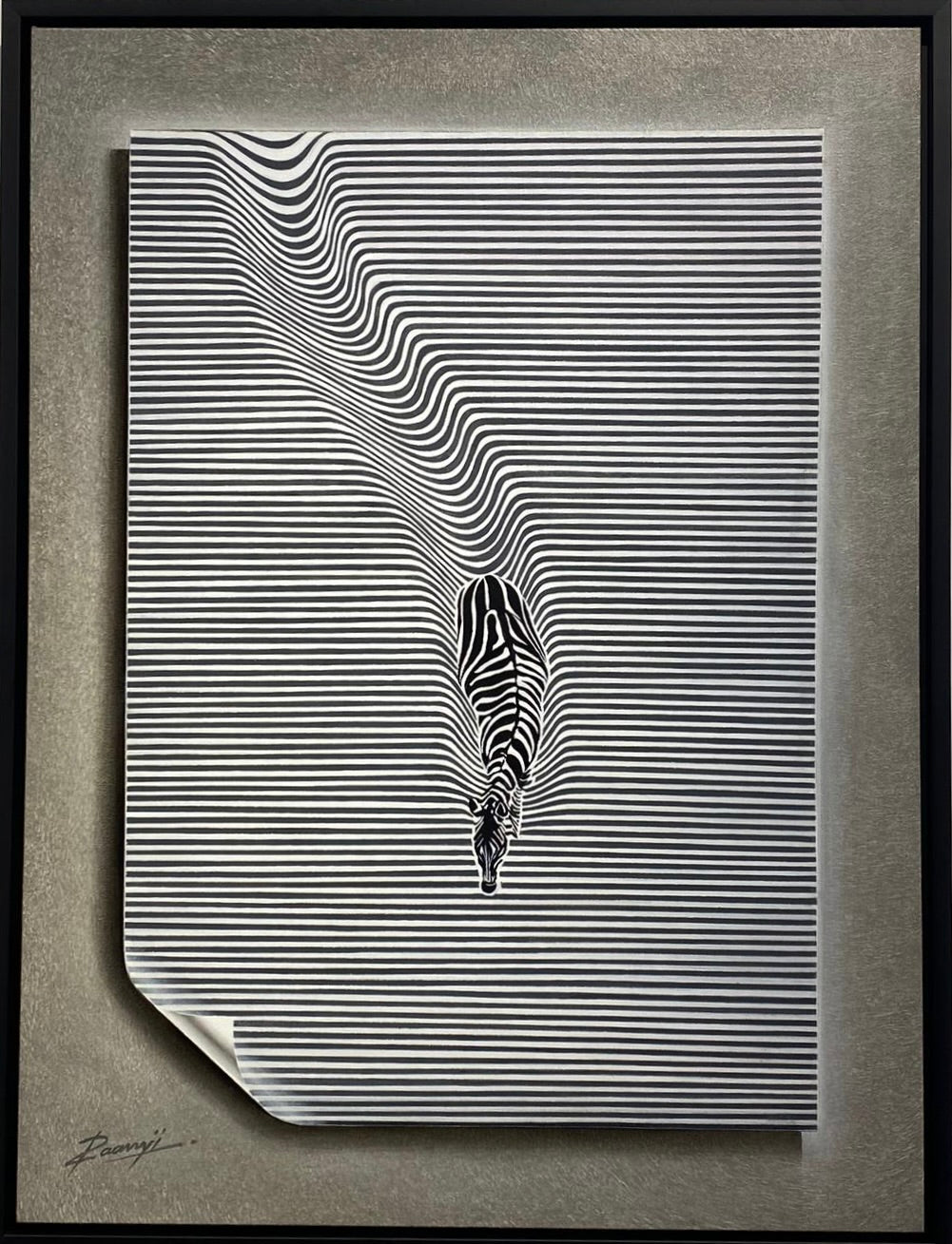 RAAMJI SHARMA - Folded Zebra