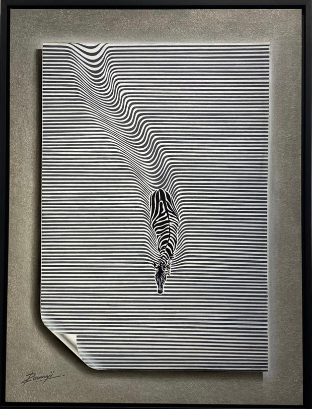 RAAMJI SHARMA - Folded Zebra