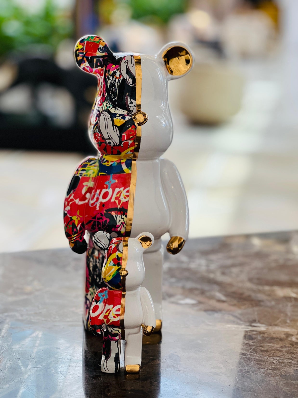 ARDOR - Small Bear Brick, Mickey Pop Tribute Design
