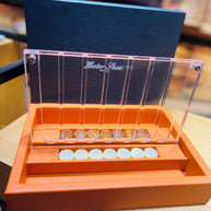 HECTOR SAXE Connect Four - ORANGE Buffalo Leather