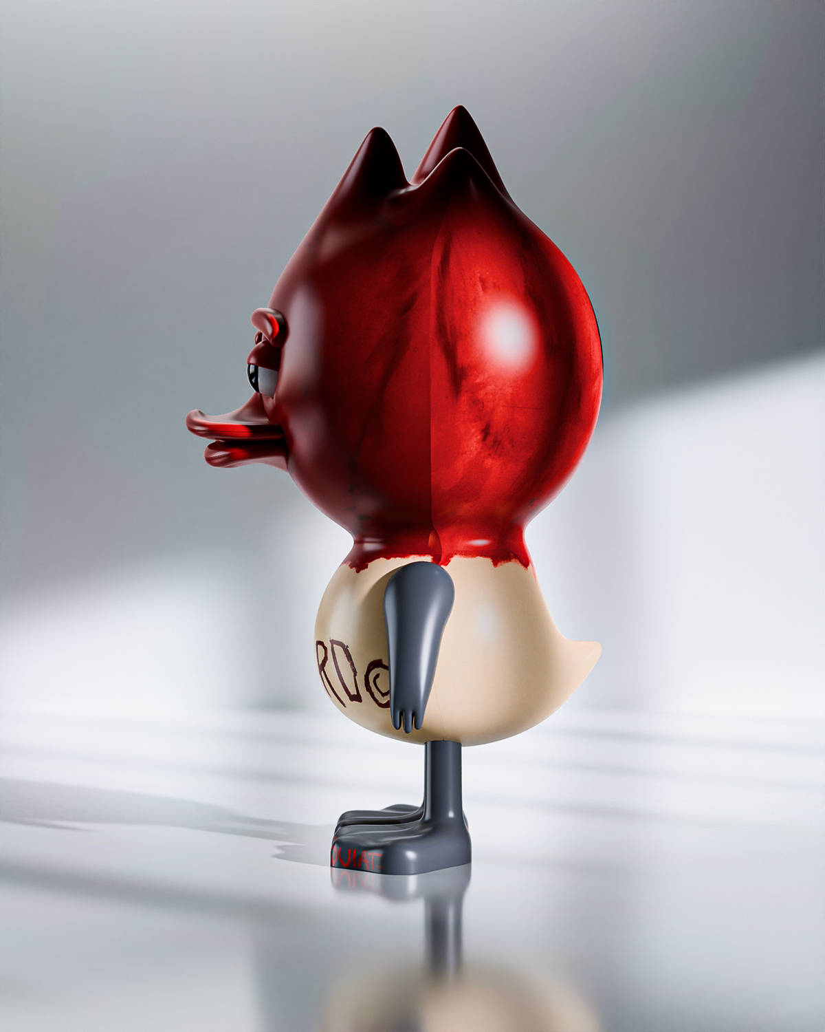 TUD TOY - Jean Michel Basquiat Duck - Small