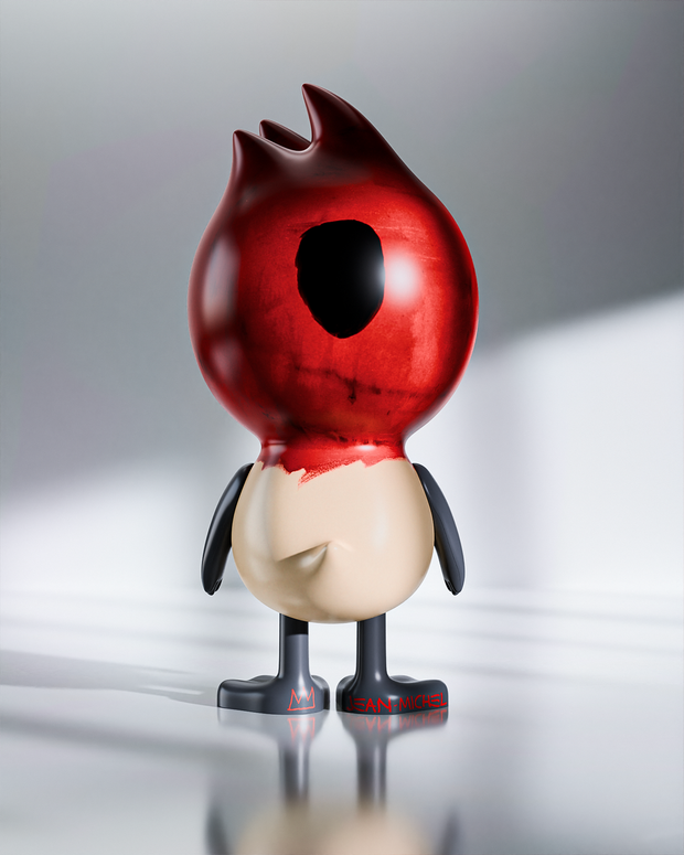 TUD TOY - Jean Michel Basquiat Duck - Small