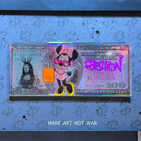 WILL B - Make Art Not War, Minnie Tribute