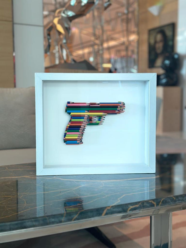 LUKE NEWTON - n5 Beretta in Crayons, 2023