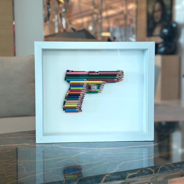 LUKE NEWTON - n5 Beretta in Crayons, 2023