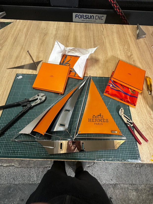 ARCANIS - 70cm H Tribute Sailing Boat