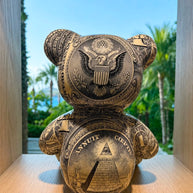 ARTNAOR - 35cm Dollar Tribute Teddy