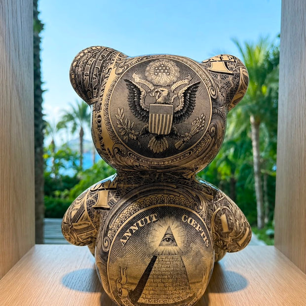 ARTNAOR - 35cm Dollar Tribute Teddy