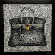 KEVIN CHAMPENY - Birkin Tribute Mosaic, Grey