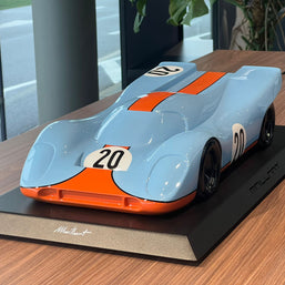 LAURENT MAILLART - Porsche 917, Blue & Red
