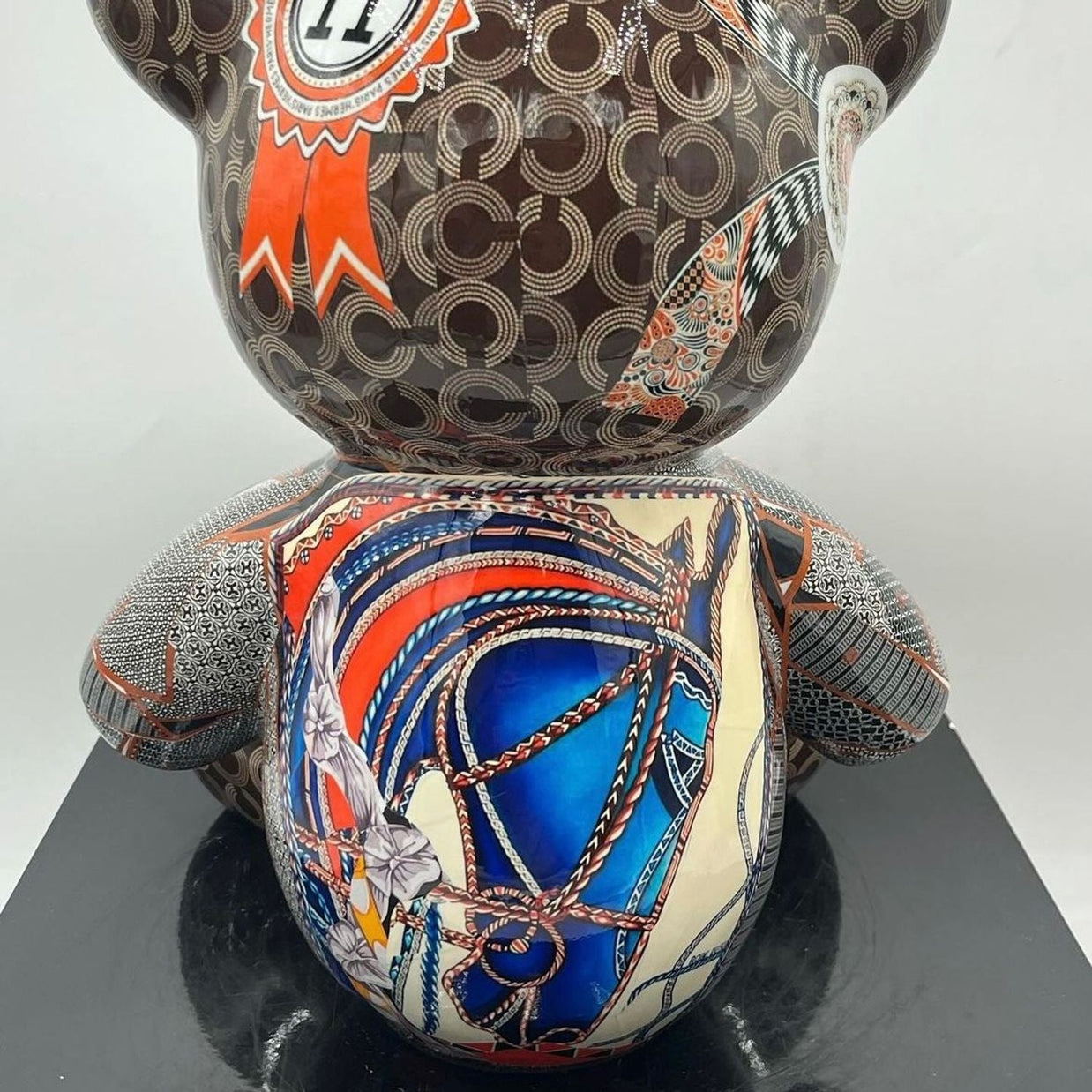 NAOR - 35cm Collage, H Tribute Teddy, No collar3
