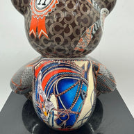 NAOR - 35cm Collage, H Tribute Teddy, No collar3