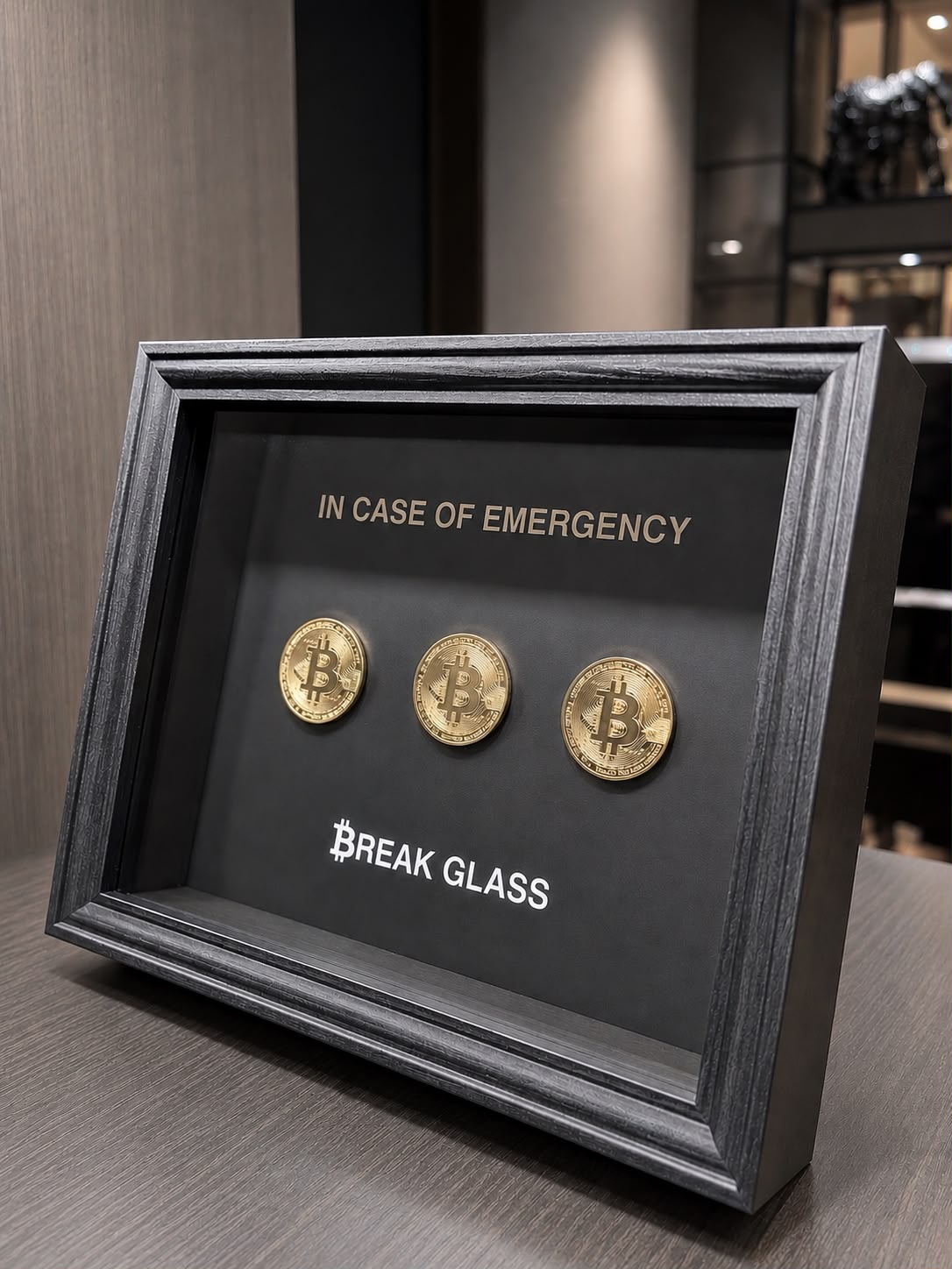 SASHIRY - In case of emergency, Break Glass for Bitcoin