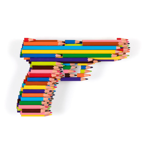 LUKE NEWTON - n3 Beretta in Crayons, 2023